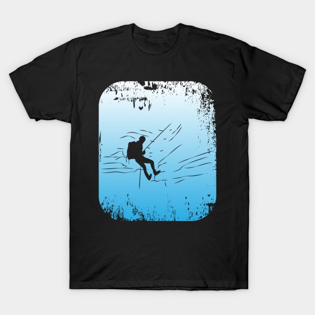 Canyoning T-Shirt by Johnny_Sk3tch